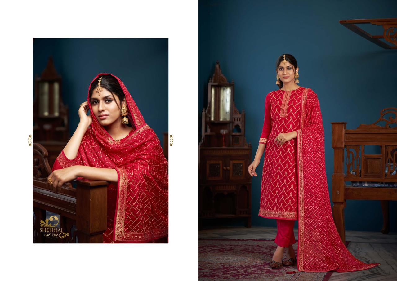 Shehnai Vol 3 By Sargam Heavy Wedding Salwar Suits